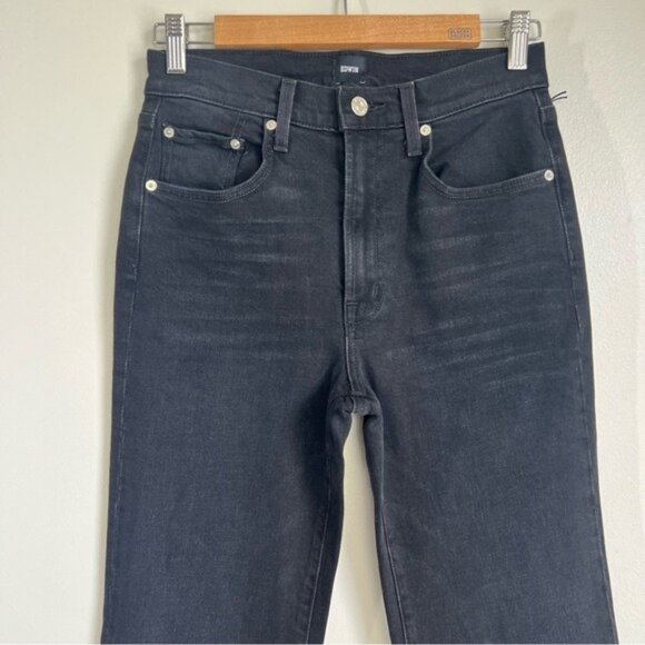 NWT Edwin Ryder Boot Cut Jean in Lucid Black - 26 - Picture 6 of 13